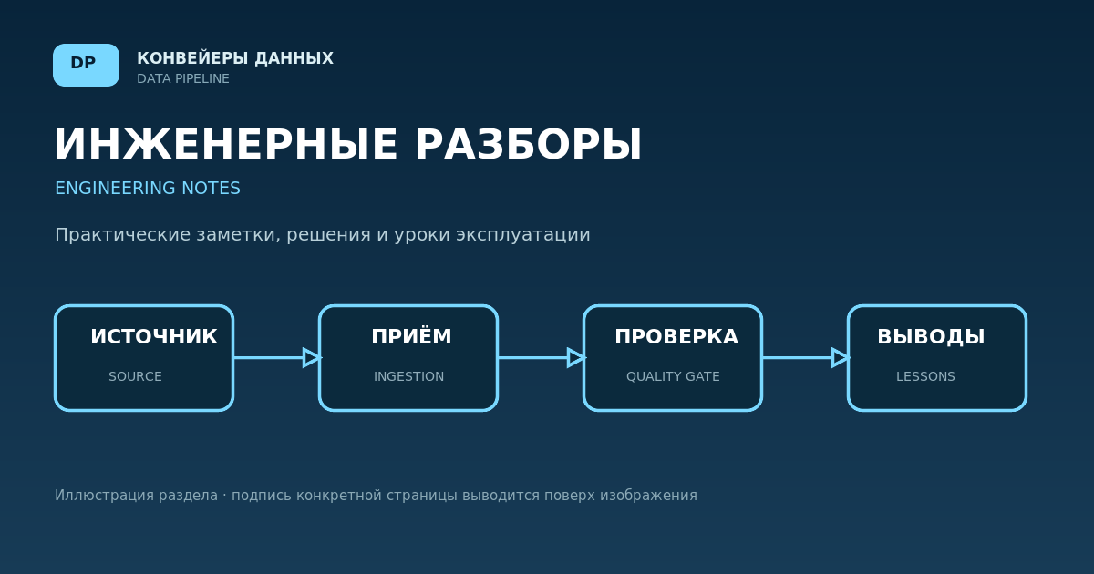 Блог об инженерии данных